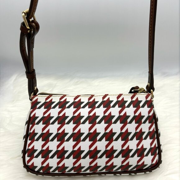 NWOT Dooney & Bourke Lexi Slim Brick Houndstooth Crossbody - Picture 6 of 16